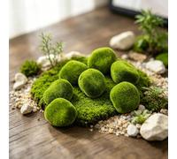 ZHZHXR Pierres et Boules de Mousse Artificielles Décoratives pour Remplissage Coupelles, Centres Table, Compositions Florales, Jardins Féeriques et Loisirs Créatifs