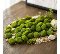 ZHZHXR Pierres et Boules de Mousse Artificielles Décoratives pour Remplissage Coupelles, Centres Table, Compositions Florales, Jardins Féeriques et Loisirs Créatifs