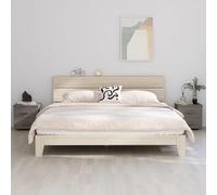 Ziaphsol 2pcs Light Gray Bedside Tables with Drawers 40x35x44.5cm Solid Pine Wood Bedroom Furniture for Nightstand Side Table with Storage for Living Room and Bedroom Decor