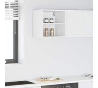 Ziaphsol Armoire Suspendue Blanche 40 x 29,5 x 40 cm en Bois d'ingénierie pour Rangement Cuisine Moderne, Meuble Mural Pratique, idéal pour Salle à Manger, Salon ou cellier, avec Grande capacité