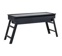 Ziaphsol Barbecue Portable de Camping en Acier Inoxydable 60x22,5x33 cm pour Cuisson extérieure Jardin terrasse Balcon Pique-Nique Viande Poisson légumes brochettes Charbon gaz électrique