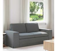Ziaphsol Canapé d'angle gris foncé avec fonction lit - 182 x 80 x 82 cm - Tissu - Design salon moderne pour salon et bureau - Avec coffre de lit extensible - Fonction relaxation - Structure en métal