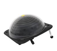 Ziaphsol Chauffage Solaire pour Piscine 2 pièces 75x75x36 cm PEHD Aluminium, réchauffeur Thermique pour Bassin jusqu'à 16800 L, économie d'énergie, Installation extérieure Jardin