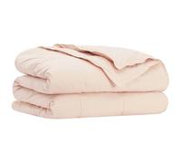 Ziaphsol Couette toutes saisons en fibre de kapok, beige, 140 x 200 cm, design matelassé avec housse en coton, respirante pour chambre à coucher et chambre d'amis