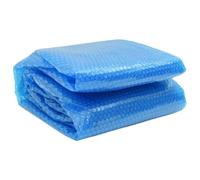 Ziaphsol Couverture Solaire pour Piscine Bleue 417 cm PE avec Chambres à air, Protection Thermique et étanchéité, idéale pour l'hivernage, la réduction de débris et l'isolation de Bassin extérieur