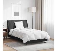 Ziaphsol Duvet d'hiver avec Oreiller 2 pièces Blanc en Plume de Canard, Couette Respirante, Design matelassé, idéal pour Chambre Cosy, Confort Chaud et élégant pour Sommeil réparateur