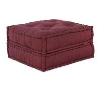 Ziaphsol Ensemble de canapé modulaire 2 pièces marron châtaignier 140 x 70 x 36 cm, tissu respirant, modulaire, pour intérieur et extérieur, gain de place, confortable, flexible