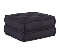 Ziaphsol Ensemble de canapé modulaire anthracite en tissu - 140 x 70 x 36 cm - Respirant - Pour intérieur et extérieur - Peu encombrant - Flexible et adaptable - Avec confort en mousse