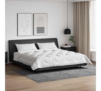 Ziaphsol Ensemble de literie 3 pièces avec Couette Toutes Saisons et oreillers en Microfibre Blanc pour Chambre Moderne intérieur Confortable, Facile à Entretenir