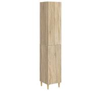 Ziaphsol Ensemble Meuble 2 pcs Bois d'ingénierie 33 x 34,5 x 90 cm, mobilier Salon Chambre Bureau avec Rangement modulable, Buffet Armoire Pratique pour Maison Appartement