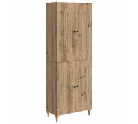 Ziaphsol Ensemble Meuble 2 pcs Bois d'ingénierie 66 x 34,5 x 90 cm Buffet Armoire Murale Rangement Salon Chambre Salle à Manger Multifonction