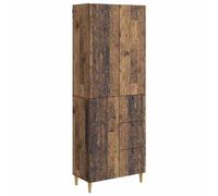 Ziaphsol Ensemble Meuble Bois Ancien 2 pcs mobilier Salon Chambre Salle à Manger Cuisine Bureau avec Rangement modulable Table Chaise canapé Fauteuil Armoire Buffet Commode étagère vitrine Console