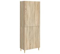 Ziaphsol Ensemble Meuble Salon 2 pcs en Bois d'ingénierie 66 x 34,5 x 90 cm, Buffet et Armoire Murale, Rangement Polyvalent pour Chambre, Salle à Manger, Bureau, Maison