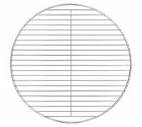 Ziaphsol Grille de Barbecue en Acier Inoxydable 43 x 43 cm Argentée pour Cuisson extérieure Jardin Camping plancha Support Viande Poisson légumes
