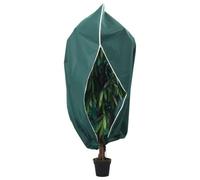 Ziaphsol Housses de Protection pour Plantes avec Fermeture éclair 10 pièces Vertes en Tissu Non tissé pour Jardinage, Protection Contre Gel, Neige, Oiseaux, légumes, Fleurs, arbustes, semis
