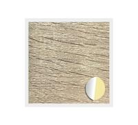 Ziaphsol Lot de 12 cache-vis auto-adhésifs en chêne Sonoma - En papier enduit - 20 x 20 x 0,5 mm - Pour accessoires de montage - Couvercle pour vis et fixation