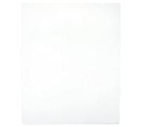 Ziaphsol Lot de 2 draps-housses, en jersey blanc, 90 x 200 cm, coton, avec élastique, pour matelas, surmatelas et lit à sommier tapissier, doux, respirant et facile d'entretien