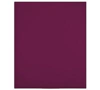 Ziaphsol Lot de 2 draps-housses en jersey, rouge bordeaux, 160 x 200 cm, coton, avec élastique, respirant et facile d'entretien, pour surmatelas, lit à sommier tapissier, lit double