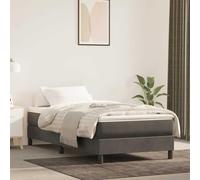 Ziaphsol Matelas à Ressorts ensachés 100 x 220 cm Gris foncé, Confort Soutien, Respirant, pour Chambre, lit Adulte ou Enfant, idéal pour Un Sommeil réparateur et Un Bon alignement