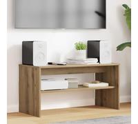 Ziaphsol Meuble TV 80 x 35 x 40 cm en Bois d'ingénierie avec Rangement Moderne pour Salon et séjour, Support multimédia, Design épuré, idéal pour téléviseurs et appareils électroniques