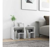 Ziaphsol Modern White Bedside Tables 2 Pack 40x30x40 cm Wooden Nightstands with Storage Shelf for Bedroom Living Room Dresser End Table Furniture