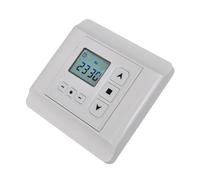 Ziaphsol Moteur rotatif pour volet roulant avec minuterie programmable de 24 heures, pour 1 moteur tubulaire, 6 boutons, écran monochrome, 230 V, calendrier pour volets roulants et stores