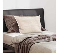 Ziaphsol Oreiller Blanc 40 x 60 cm en Coton Polyester pour Chambre lit canapé Voyage Soutien Cervical Ergonomique Moelleux Respirant