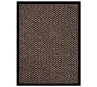 Ziaphsol Paillasson Beige 40x60 cm en polypropylène avec Surface en Poils bouclés et Bordure en Vinyle antidérapant pour entrée Maison, intérieur ou extérieur, résistant à la poussière
