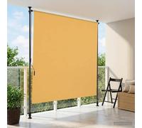 Ziaphsol Store banne extérieur Sable 200 x 270 cm, auvent rétractable Manuel, Toile Polyester 180 g m2 avec revêtement PU, Protection Solaire, ombrage, intimité pour terrasse, Balcon, Jardin, Patio