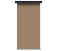 Ziaphsol Store latéral Balcon Taupe 170 x 250 cm, Polyester 100%, Acier et Fer, intimité terrasse, Protection Soleil UV et Pluie, rétractable, Fixation Mur ou Plafond pour extérieur