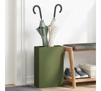 Ziaphsol Support de Parapluie Vert Olive en Acier 28 x 12 x 41 cm pour Entrée, Vestibule ou Couloir, Rangement Organisateur Durable, Facile à Assembler, Idéal pour Maison ou Bureau