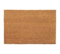 Ziaphsol Tapis de Porte Naturel 40x60 cm Fibre de Coco touffeté avec Support antidérapant pour intérieur extérieur Maison Jardin Vestibule Balcon Sol Absorbant et grattant