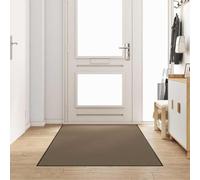 Ziaphsol Tapis d'entrée Beige et Noir 120 x 300 cm en Polyamide Durable pour Porte seuil intérieur extérieur Maison Jardin Vestibule Balcon Sol antidérapant Absorbant grattant