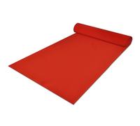 Ziaphsol Tapis rouge 1 x 20 m en polyester pour événements, mariages, galas, décorations festives, intérieur, durable, enroulable