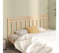 Ziaphsol Tête de lit en Bois Massif de pin 186x4x100 cm pour Chambre à Coucher, Design élégant, Compatible avec Certains Cadres, idéal pour décoration, Confort et Protection Murale