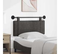 Ziaphsol Tête de lit Suspendue avec lumière LED Noire en PU Antique, Design Mural, rembourrée, Adaptable pour Chambre Adulte ou Enfant, Facile à Fixer, idéale pour décoration intérieure Moderne