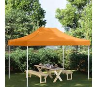 Ziaphsol Toit de Tente de réception 4,5x3 m Orange résistant aux UV et à l'eau pour abri extérieur, Remplacement idéal pour pergola, Barnum ou Gazebo en Jardin ou terrasse