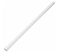 Ziaphsol Tuyaux d'installation Ø 30 mm en PVC, 10 m, lot de 10 pièces, blancs, découpables et peints pour la gestion des câbles, cacher les câbles et un guidage ordonné dans le bureau ou le salon