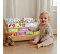 ZICOTO Étagères décoratives pour enfants - Étagères murales faciles à installer - Beau organisateur pour chambre de bébé et décoration de salle de jeux