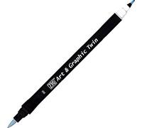 Zig Kuretake Feutre aquarelle - Ton bleu - N° 302 - Double pointe