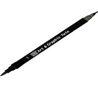 Zig Kuretake Feutre aquarelle - Ton gris - N° 74 - Double pointe