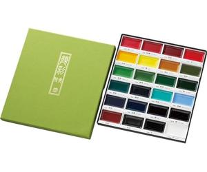Zig Kuretake Gansai Tambi Lot de 24 couleurs assorties