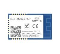 ZigBee 3.0 CC2530 Module réseau sans Fil Ad Hoc E18-2G4Z27SP 2,4 GHz 27 dBm P LNA SMD PCB Antenne Module Zigbee pour Smart Home