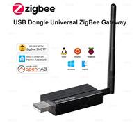 Zigbee 3.0 USB Dongle Plus universel Zigbee passerelle sans fil Hub prise en charge Assistant à domicile Zigbee2MQTT Raspbian Ubuntu MacOS Zigbee3.0 USB Dongle