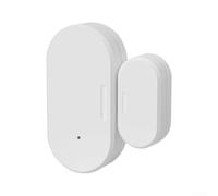 Zigbee Capteur de porte et fenêtre Smart Home Security avec alertes en temps réel Gadget d'automatisation pour Alexa Google Hub pour appareil à piles Blanc