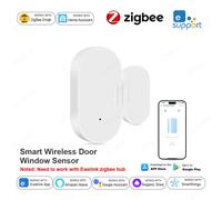 Zigbee - capteur de porte fenêtre, détecteur d'ouverture et de fermeture, alarme anti-cambriolage sans fil, capteurs de porte, Support Alexa Home Assistant Z2M 1PCS