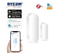 Zigbee - capteur de porte fenêtre intelligent, détecteurs d'ouverture/fermeture, contrôle par application EWeLink, alarme de sécurité, fonctionne avec Alexa Google Home 3PCS