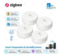 ZigBee - capteur de température et d'humidité, surveillance à distance, hygromètre, domotique intelligente, pour Alexa Google Yandex Home Assistant 2PCS