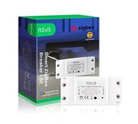 ZigBee Interrupteur sans fil Nous L6Z, Interrupteur connecté module avec minuterie, domotique maison, Compatible avec Alexa, Google, Home Assistant, Tuya, Smart Life, (Hub 3.0 requis)