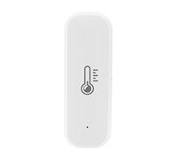 ZigBee Thermomètre hygromètre intelligent, Tuya Digital Mini capteur de température intérieure, capteur d'humidité de température ambiante, télécommande par application pour serre, compatible avec
